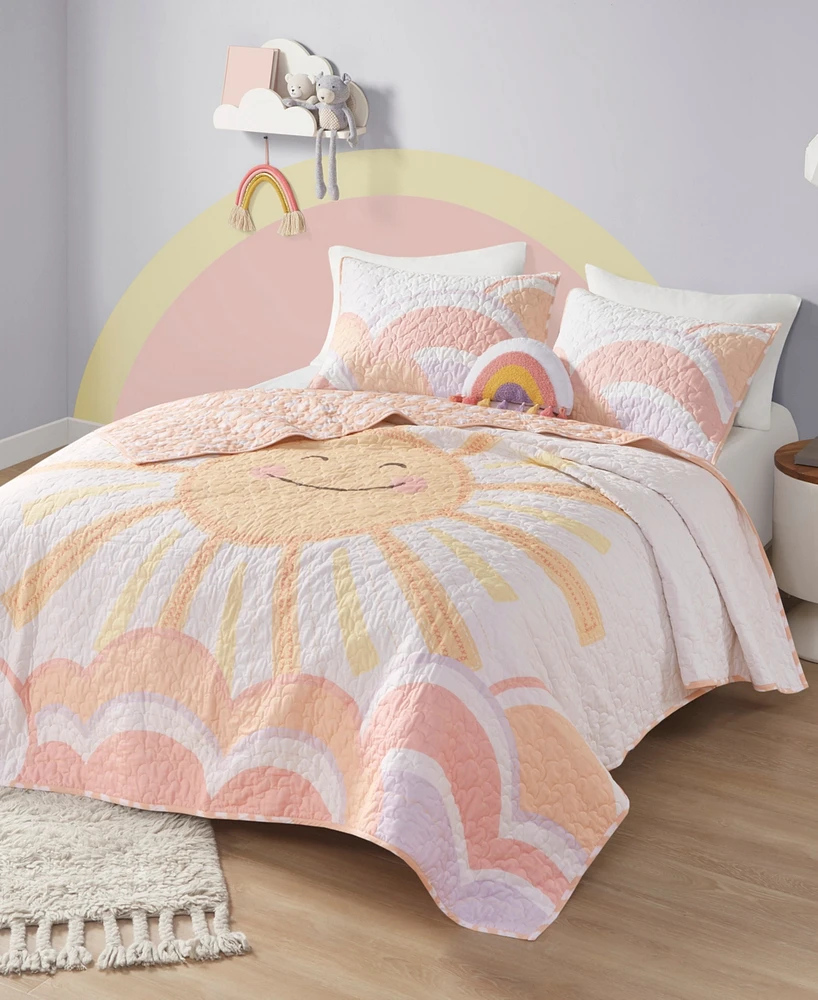 Intelligent Design Dawn Sunshine 3-Pc. Coverlet Set, Twin