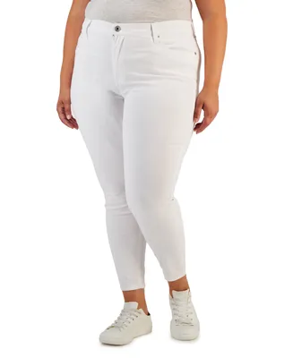 Celebrity Pink Trendy Plus Skinny Ankle Jeans