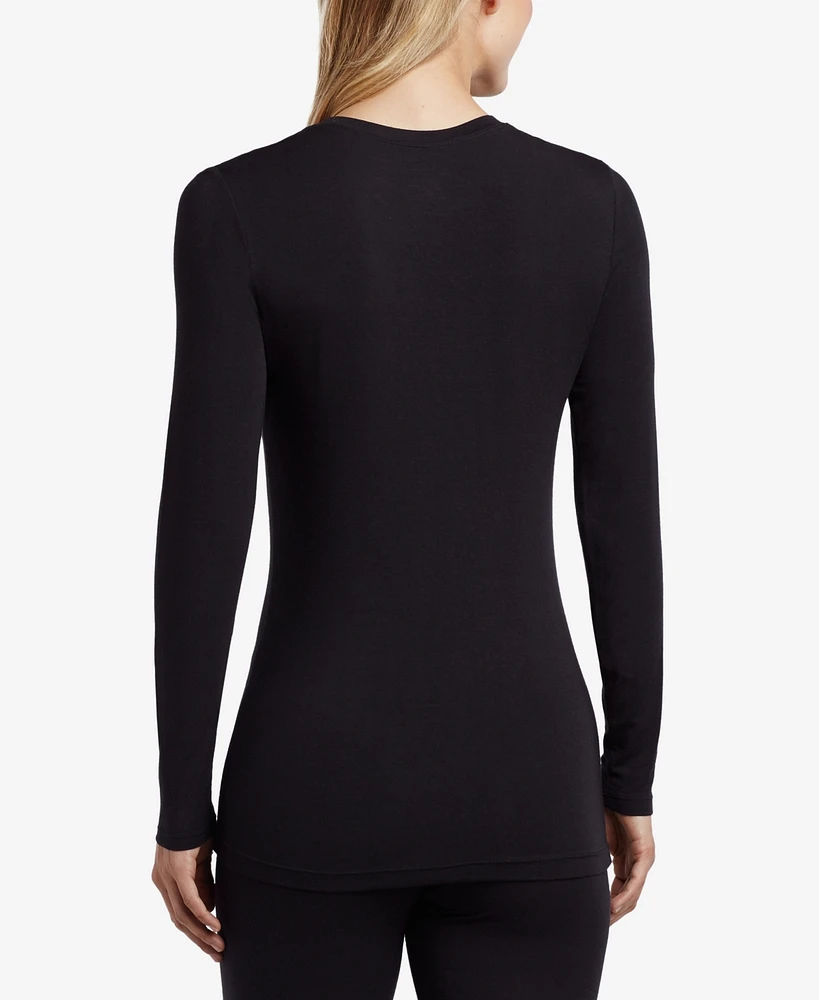 Softwear with Stretch Long-Sleeve Layering Top