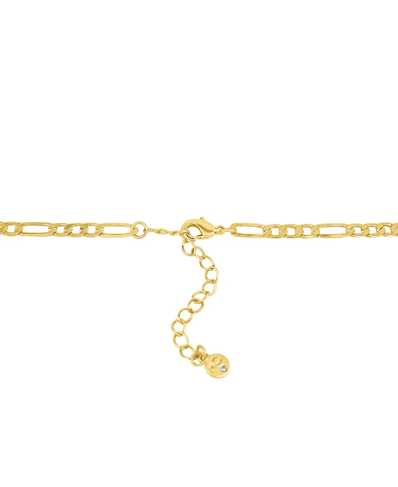 And Now This Figaro Butterfly Chain Necklace