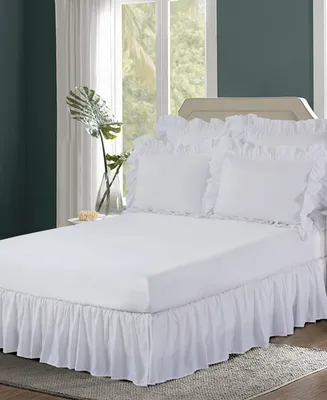 Bed Maker's Magic Skirt Ruffled Bed Skirt, California King