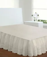 Fresh Ideas Ruffled Eyelet 14 Drop Bedskirts
