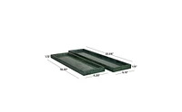 Marble Modern 2 Piece Tray Set