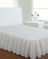Fresh Ideas Ruffled Poplin Bed Skirt, California King