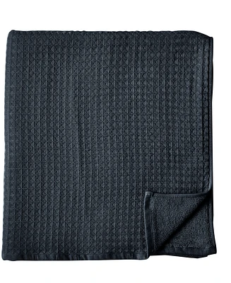 Uchino Waffle Twist 100% Cotton Bath Towel, 30" x 60"