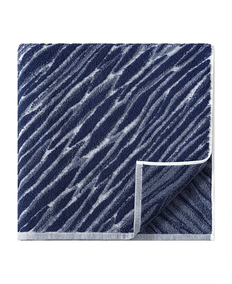 Uchino Shibori Cotton Washcloth, 13" x 13"
