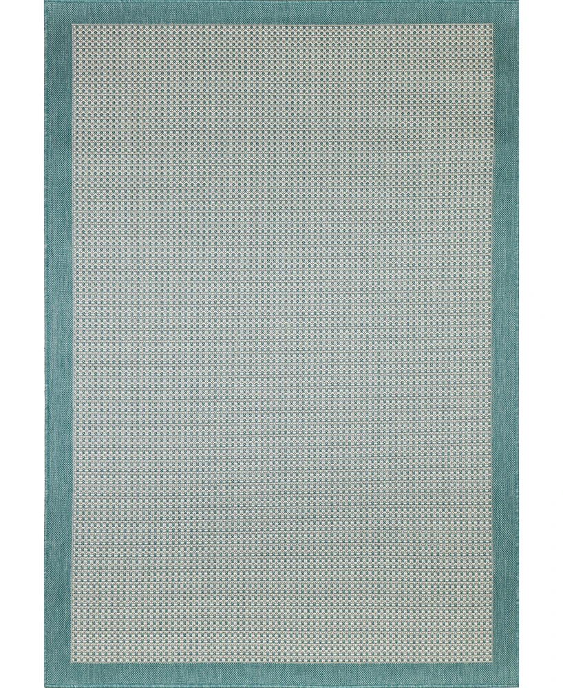 Closeout! Bashian Portico PRT102 7'10" x 10' Outdoor Area Rug
