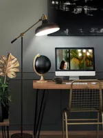 Brightech Wyatt 60" Led Floor Lamp with Adjustable Head