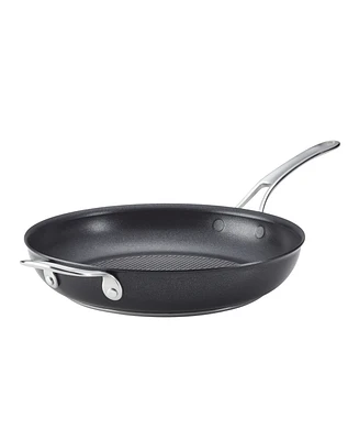 Anolon X Hybrid Nonstick Frying Pan with Helper Handle, 12"