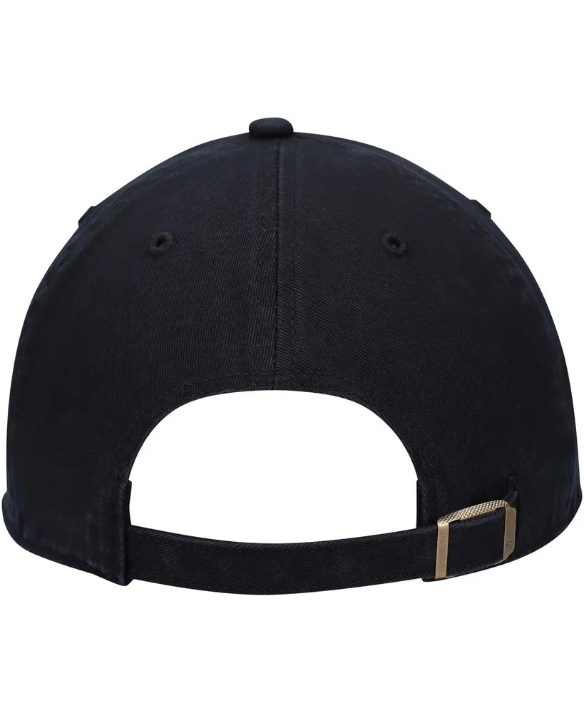 Men's '47 Black Buffalo Bills Team Tonal Clean Up Adjustable Hat