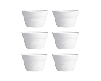 Fortessa Melamine Street Eats Waffle Cups, Set of 6