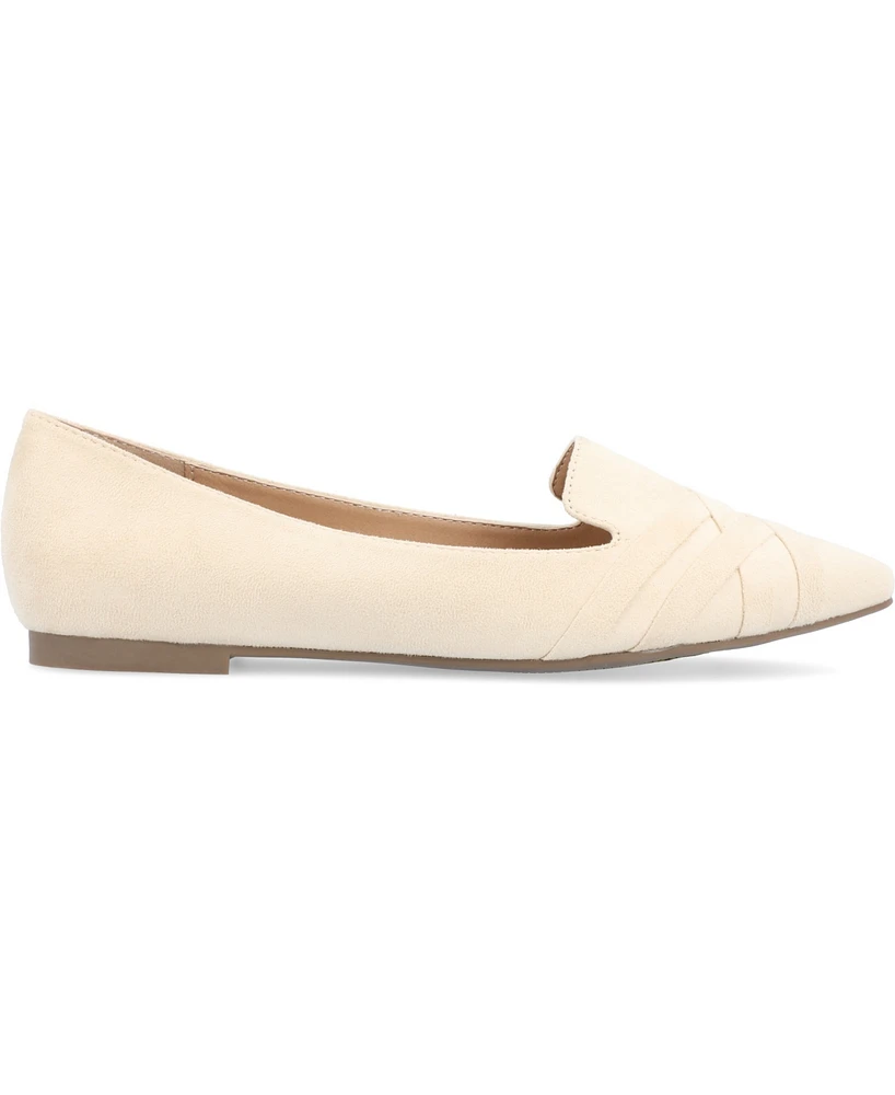 Journee Collection Women's Mindee Pointed Toe Flats