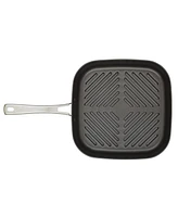 Rachael Ray Cook + Create Hard Anodized Nonstick Deep Grill Pan, 11"