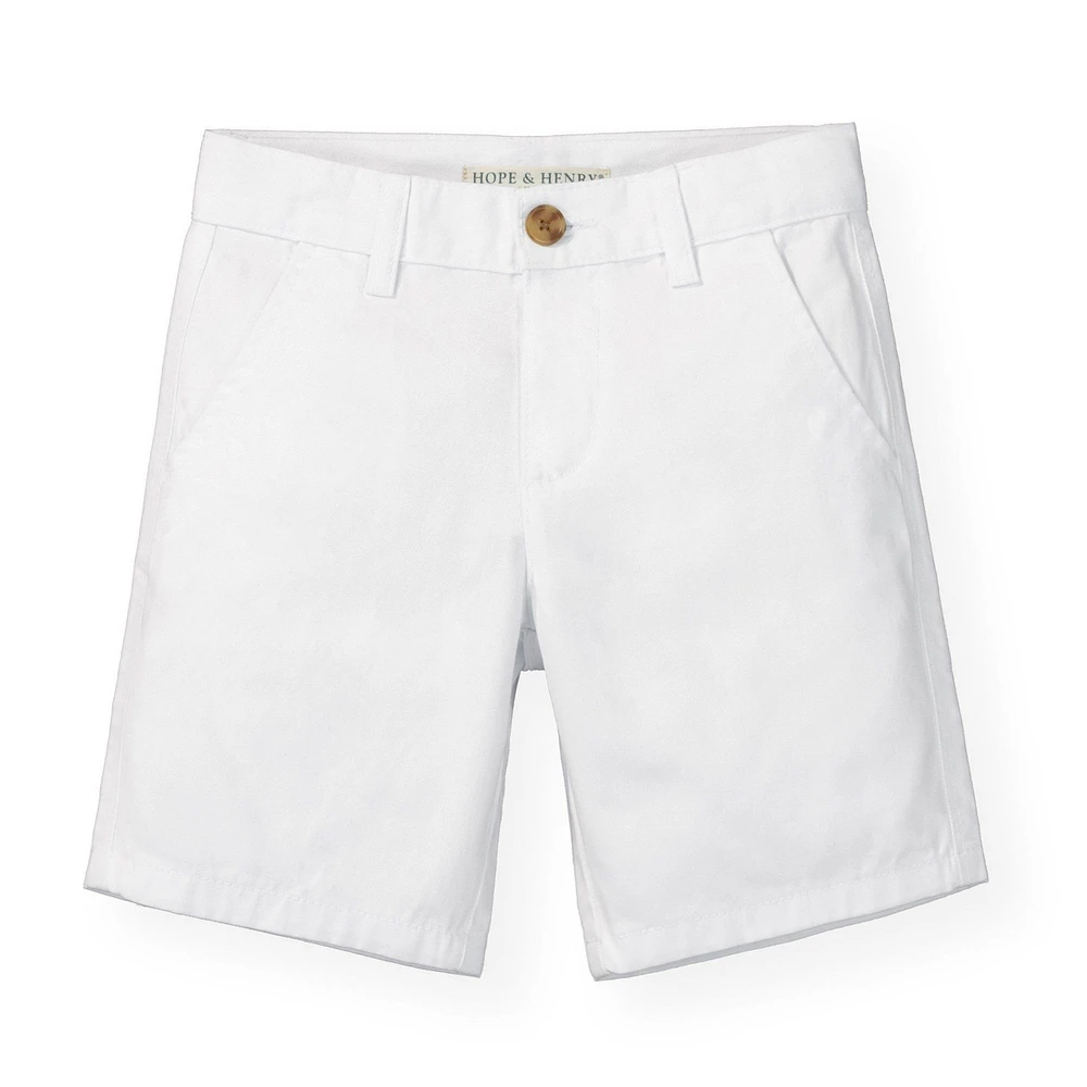 Hope & Henry Baby Boys Cotton Stretch Chino Short