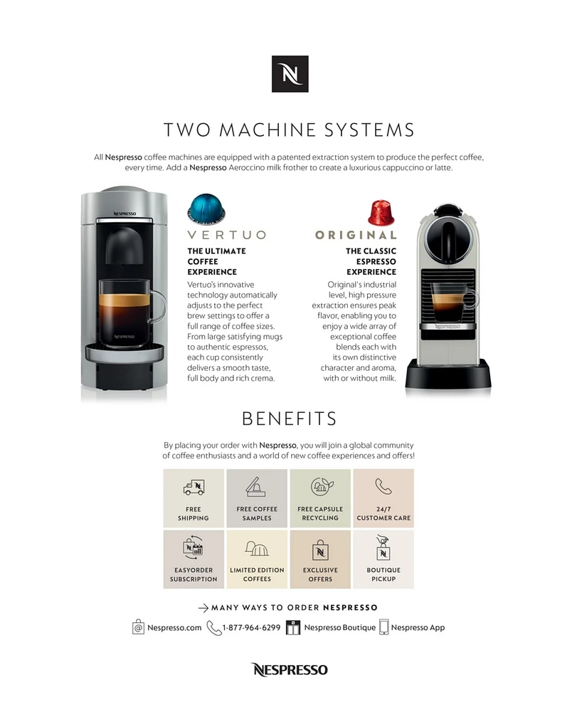 Nespresso Vertuo Next Deluxe Coffee and Espresso Machine by De'Longhi, Chrome with Aeroccino Milk Frother