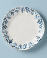 Lenox Blue Bay Dinner Plate Set/4 Ikat