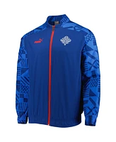 Men's Puma Light Blue Iceland National Team Pre-Match Raglan Full-Zip Training Jacket