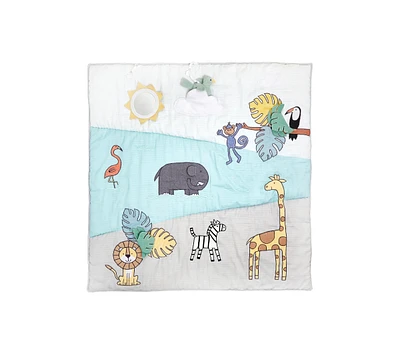 aden by aden + anais Baby Boys or Baby Girls Play Mat, 3 Piece Set