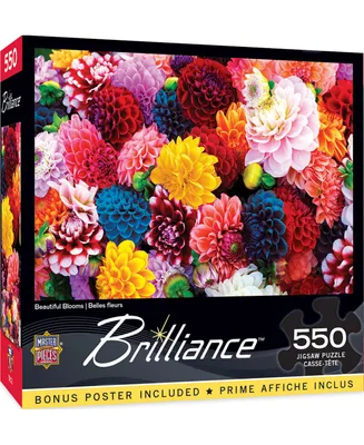 Brilliance - Beautiful Blooms 550 Piece Adult Jigsaw Puzzle