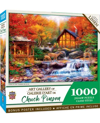 Masterpieces Art Gallery - Colors of Life 1000 Piece Jigsaw Puzzle