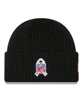Men's New Era Black Arizona Cardinals 2022 Salute To Service Knit Hat