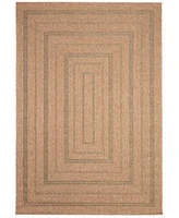 Liora Manne Sahara Multi Border Area Rug