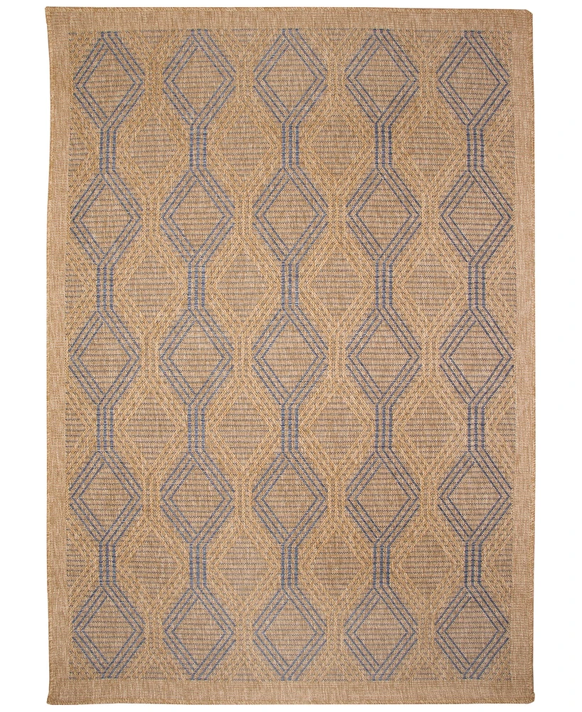 Liora Manne' Sahara Links 7'10" x 9'10" Outdoor Area Rug