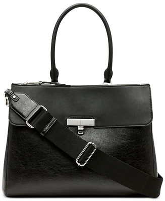 Calvin Klein Becky Turnlock Triple Compartment Convertible Tote