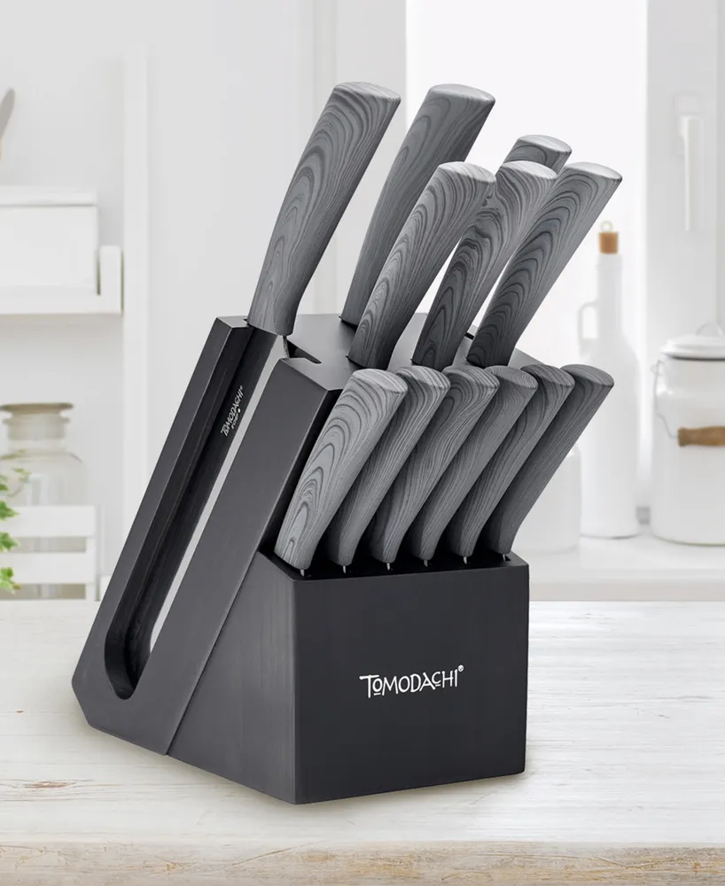 Tomodachi Raintree Ash 13-Pc. Knife Block Set