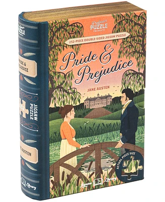 Professor Puzzle Jane Austen's Pride Prejudice Double-Sided Jigsaw Puzzle Set, 252 Pieces