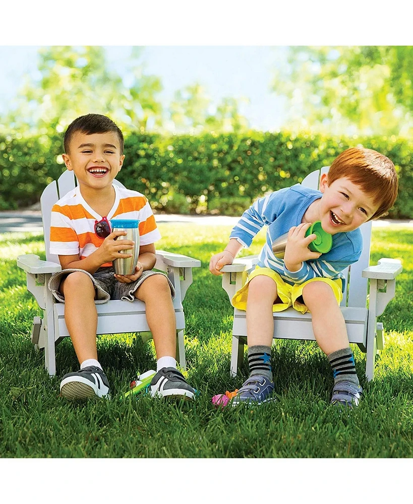 Munchkin Toddler Miracle Stainless Steel 360 Sippy Cup, 10 oz, 2 Pack