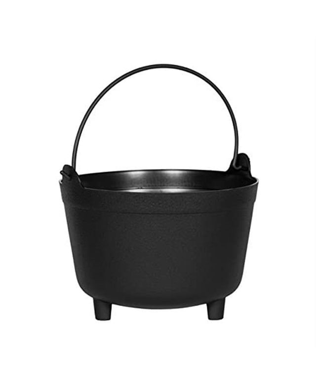 Novelty 48128 Plastic Antique Kettle Planter Black 12 Inch