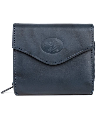 Julia Buxton Women's Mini Heiress Zip French Purse