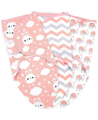 Baby Swaddle Blanket Boy Girl, 3 Pack Newborn Swaddles