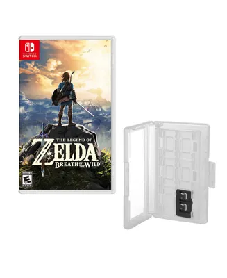 Nintendo Zelda: Breath of the Wind Game and Game Caddy for Switch
