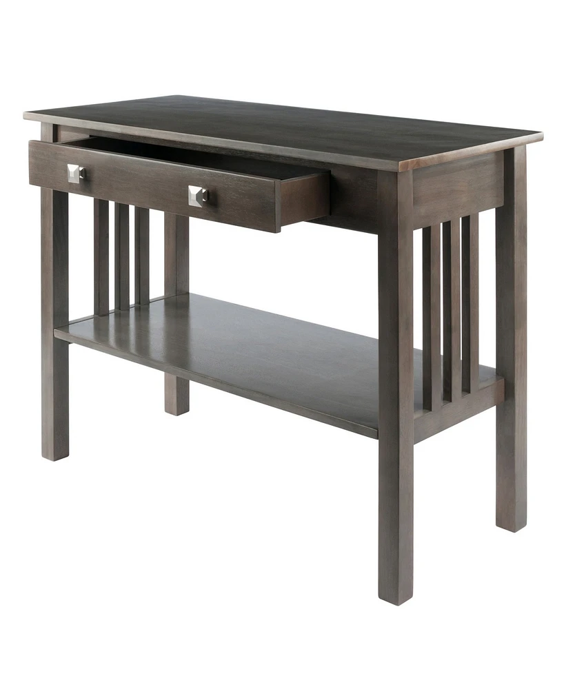 Winsome Stafford 29.92" Wood Console Hall Table