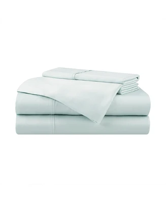 Aston and Arden Eucalyptus Tencel King Sheet Set, 1 Flat Sheet, Fitted 2 Pillowcases, Ultra Soft Fabric, Breathable Cooling, Eco-Friendly