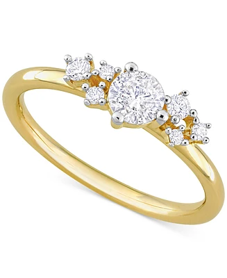 Diamond Engagement Ring (1/2 ct. t.w.) 14k Gold