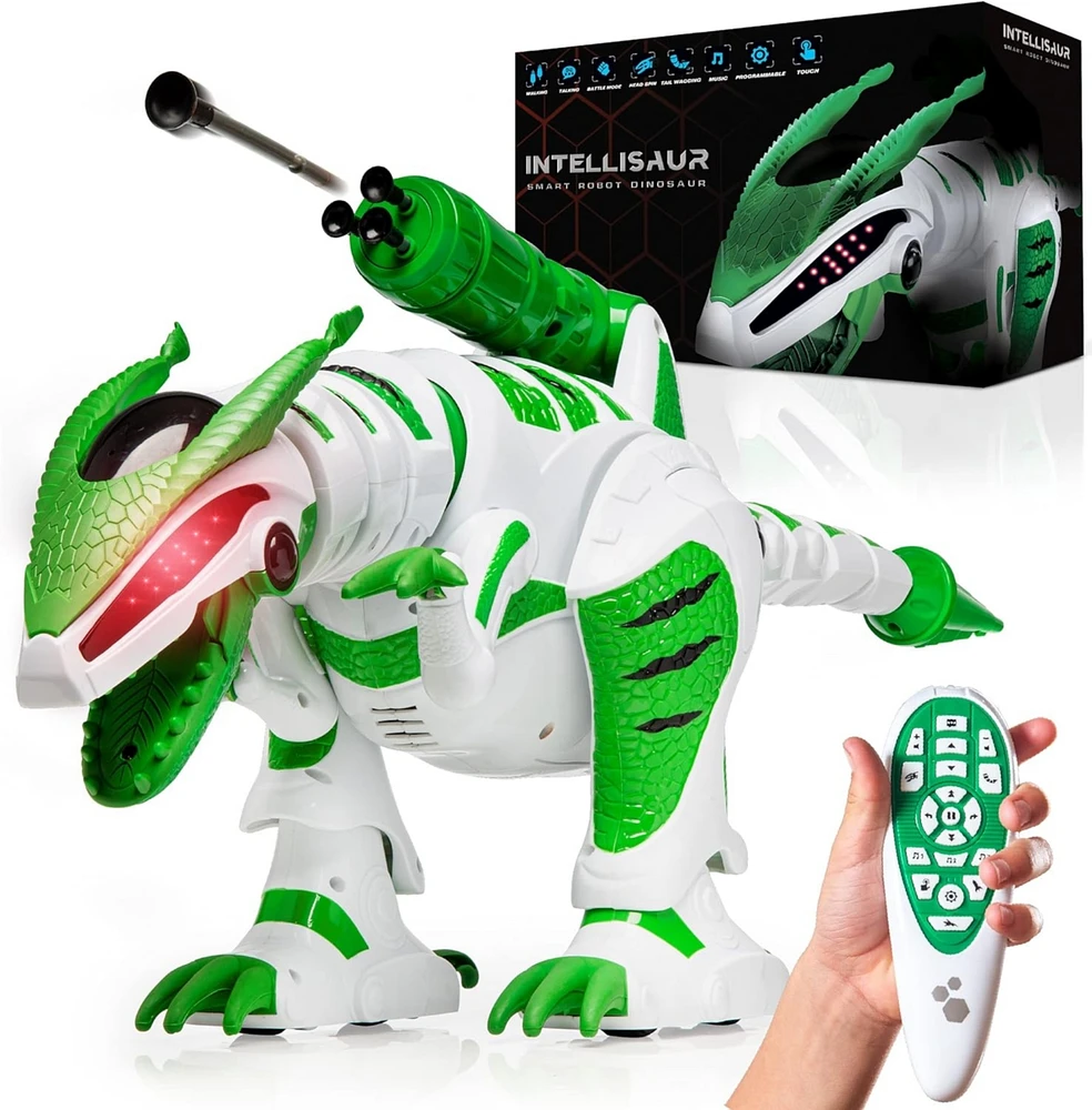 Power Your Fun Intellisaur Remote Control Dinosaur Robot for Kids