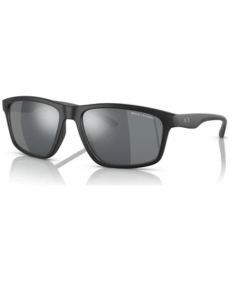A|X Armani Exchange Men's 59 Sunglasses, AX4122S59-z