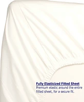 Nautica Plot Cotton Percale 3-Piece Sheet Set