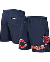 Men's Pro Standard Navy Chicago Bears Woven Shorts