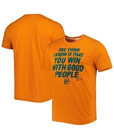 Men's Homage Orange Miami Dolphins Hyper Local Tri-Blend T-shirt