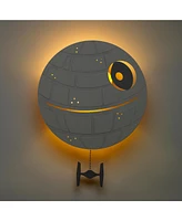 Lambs & Ivy Star Wars Signature Led Light-Up Death Star Wall Decor/Art