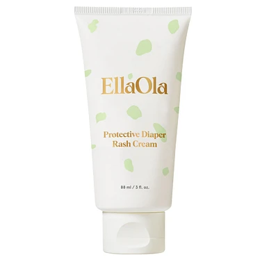EllaOla Organic Diaper Rash Cream | For Irritated and Sensitive Skin | Made with Plant-based Ingredients | 14% Zinc Oxide