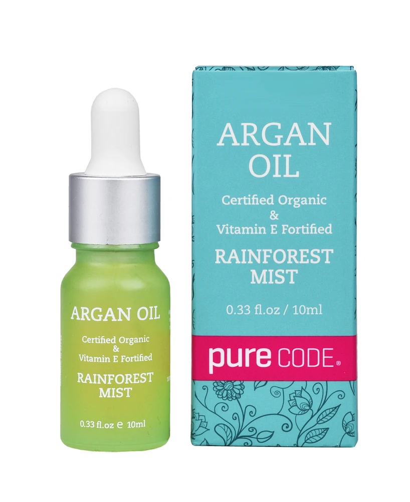Purecode 3 Step Pedicare with Rainforest Mist Argan Oil Set, Socks 6-9, 4 Piece, Created For Macy's