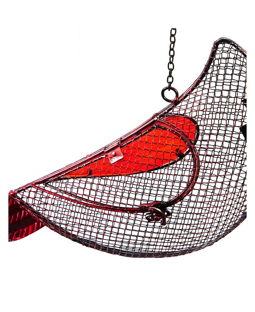 Evergreen Garden Cardinal Mesh Bird Feeder