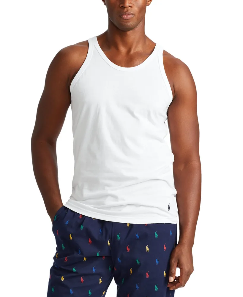 Polo Ralph Lauren Men's 3-Pack Slim Fit Classic Undershirts