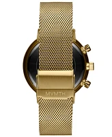 Mvmt Men's Legacy Quartz Mesh Gold-tone Watch 42mm