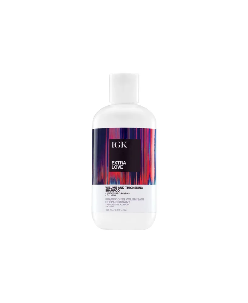 Igk Hair Extra Love Volume & Thickening Shampoo, 8 oz.